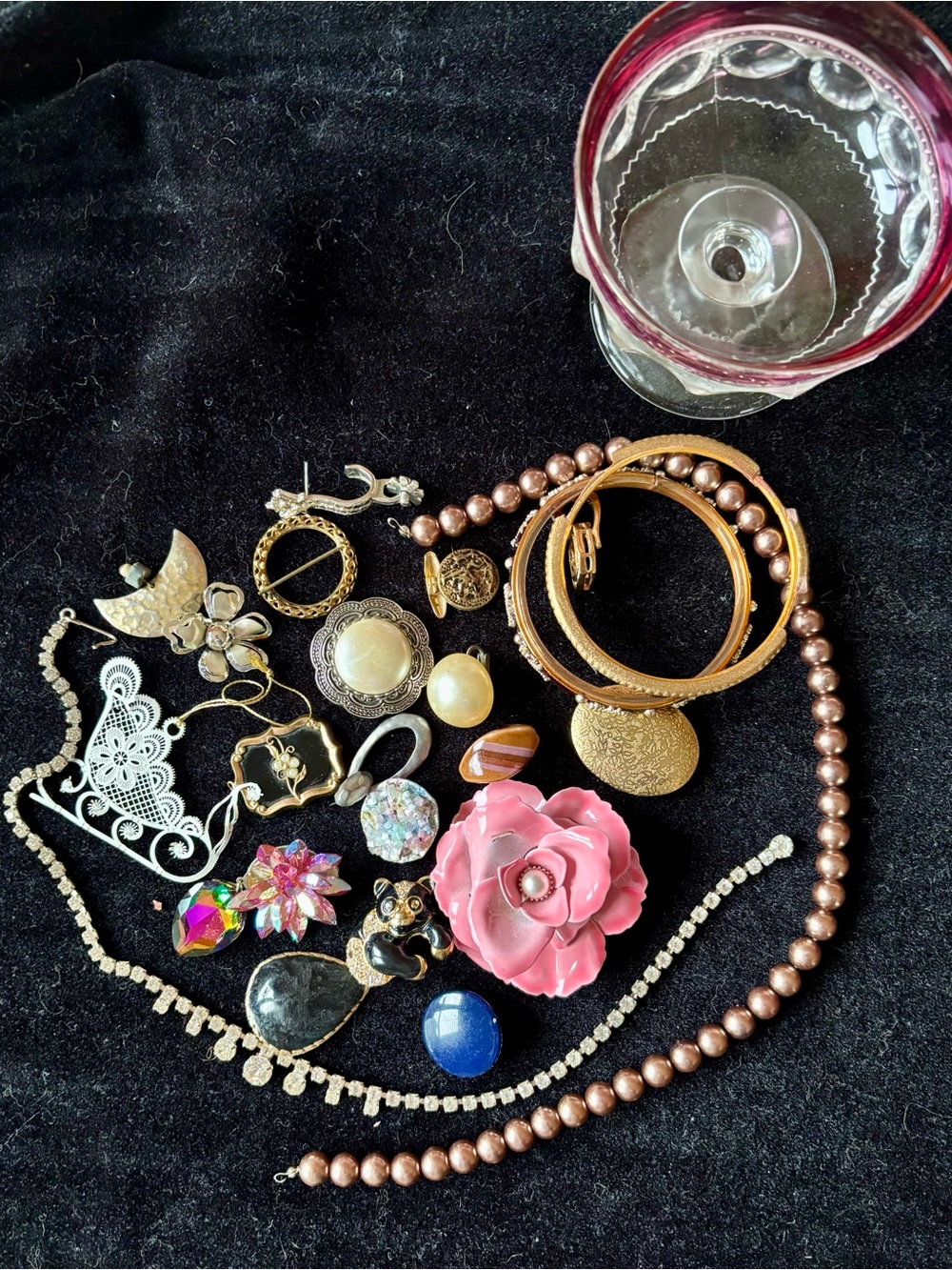1/2 LB Jewelry Craft & Repurpose Lot | Vintage to Modern Mixed Pieces